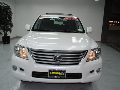 lexus lx 570 2008 white suv gasoline 8 cylinders 4 wheel drive automatic 91731