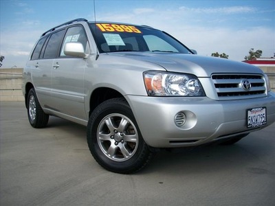 toyota highlander 2005 silver suv gasoline 6 cylinders front wheel drive automatic 90241