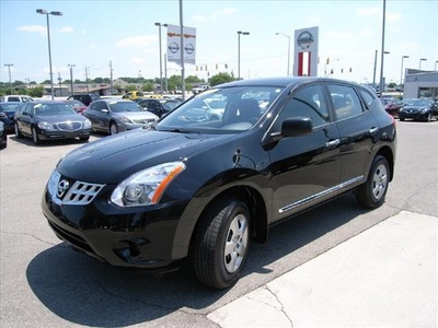 nissan rogue 2011 black suv s gasoline 4 cylinders all whee drive not specified 46219