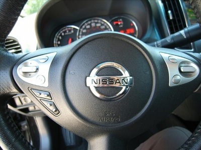 nissan maxima 2009 black sedan sv gasoline 6 cylinders front wheel drive automatic 46219