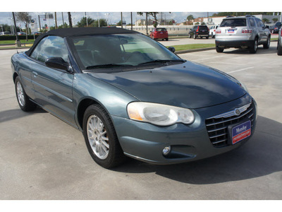 chrysler sebring 2006 green touring gasoline 6 cylinders front wheel drive 4 speed automatic 77090