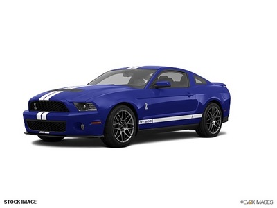 ford shelby gt500 2012 dk  blue coupe gasoline 8 cylinders rear wheel drive 6 speed manual 77388
