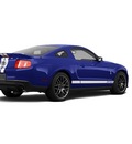 ford shelby gt500 2012 dk  blue coupe gasoline 8 cylinders rear wheel drive 6 speed manual 77388