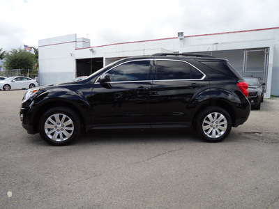 chevrolet equinox 2011 black lt gasoline 4 cylinders front wheel drive automatic 33177