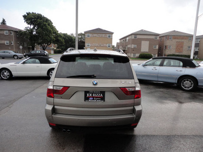 bmw x3 2008 lt  brown suv 3 0si awd gasoline 6 cylinders all whee drive automatic with overdrive 60546