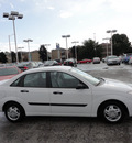 ford focus 2002 white sedan lx gasoline 4 cylinders front wheel drive automatic with overdrive 60546