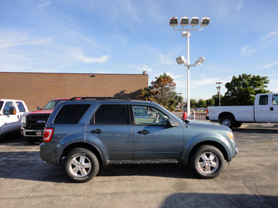 ford escape 2012 blue suv xlt awd flex fuel 6 cylinders all whee drive automatic with overdrive 60546