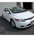 honda civic 2007 white coupe ex gasoline 4 cylinders front wheel drive automatic with overdrive 08902