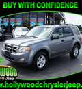 ford escape hybrid 2008 gray suv hybrid 4 cylinders front wheel drive automatic 33021
