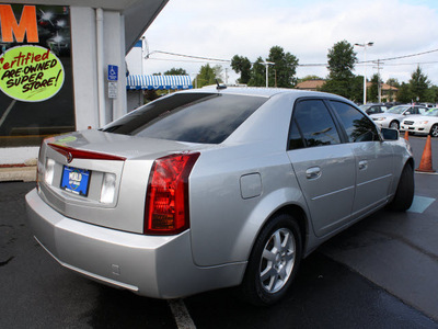 cadillac cts 2007 silver sedan gasoline 6 cylinders rear wheel drive automatic 07701