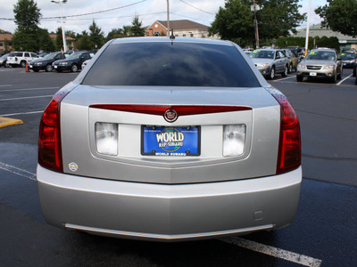 cadillac cts 2007 silver sedan gasoline 6 cylinders rear wheel drive automatic 07701