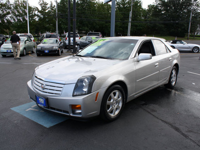 cadillac cts 2007 silver sedan gasoline 6 cylinders rear wheel drive automatic 07701