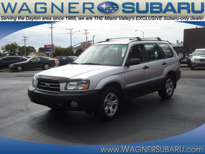 subaru forester 2003 silver suv x gasoline 4 cylinders sohc all whee drive automatic 45324