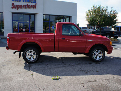 ford ranger 2005 red xl gasoline 6 cylinders rear wheel drive automatic with overdrive 46168