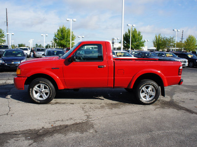 ford ranger 2005 red xl gasoline 6 cylinders rear wheel drive automatic with overdrive 46168