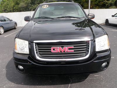 gmc envoy xl 2003 black suv slt gasoline 6 cylinders rear wheel drive automatic 32401