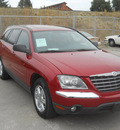chrysler pacifica 2006 red wagon touring gasoline 6 cylinders all whee drive shiftable automatic 99212