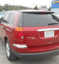 chrysler pacifica 2006 red wagon touring gasoline 6 cylinders all whee drive shiftable automatic 99212