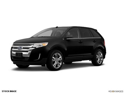 ford edge 2012 black suv limited gasoline 6 cylinders all whee drive shiftable automatic 46168