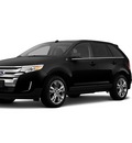 ford edge 2012 black suv limited gasoline 6 cylinders all whee drive shiftable automatic 46168