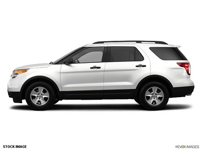 ford explorer 2012 white suv base gasoline 4 cylinders 2 wheel drive 6 speed automatic 46168