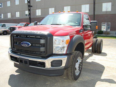 ford f 450 super duty 2011 red biodiesel 10 cylinders 4 wheel drive shiftable automatic 46168