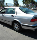 saab 9 5 2001 silver sedan 2 3t gasoline 4 cylinders front wheel drive automatic 92882