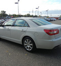 lincoln mkz 2008 white sedan gasoline 6 cylinders front wheel drive automatic with overdrive 55321