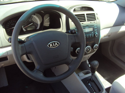kia spectra 2007 blue sedan gasoline 4 cylinders front wheel drive automatic 32901