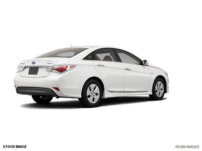 hyundai sonata hybrid 2011 white sedan blue drive hybrid 4 cylinders front wheel drive automatic 28805