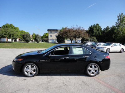 acura tsx 2011 black sedan tech gasoline 4 cylinders front wheel drive automatic with overdrive 60462