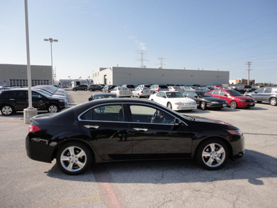 acura tsx 2011 black sedan gasoline 4 cylinders front wheel drive automatic with overdrive 60462