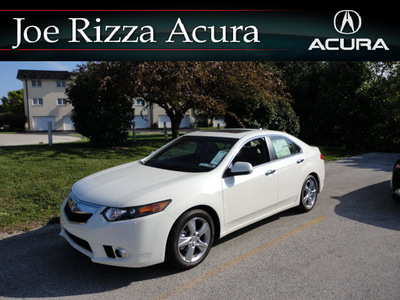 acura tsx 2011 white sedan gasoline 4 cylinders front wheel drive automatic with overdrive 60462