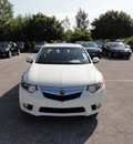 acura tsx 2011 white sedan tech gasoline 4 cylinders front wheel drive automatic with overdrive 60462