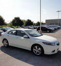 acura tsx 2011 white sedan tech gasoline 4 cylinders front wheel drive automatic with overdrive 60462