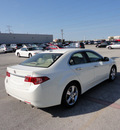 acura tsx 2011 white sedan tech gasoline 4 cylinders front wheel drive automatic with overdrive 60462