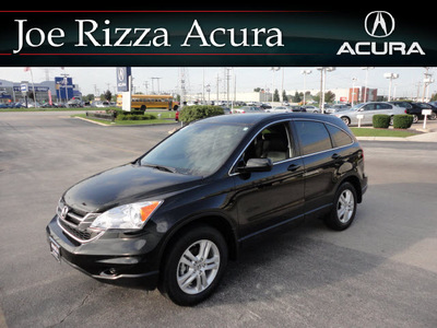 honda cr v 2011 black suv ex l awd gasoline 4 cylinders all whee drive automatic with overdrive 60462