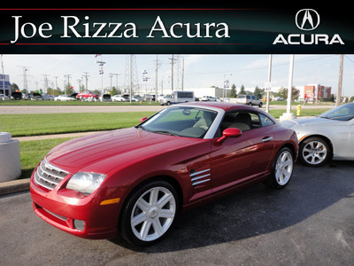 chrysler crossfire 2004 red coupe gasoline 6 cylinders sohc rear wheel drive automatic with overdrive 60462