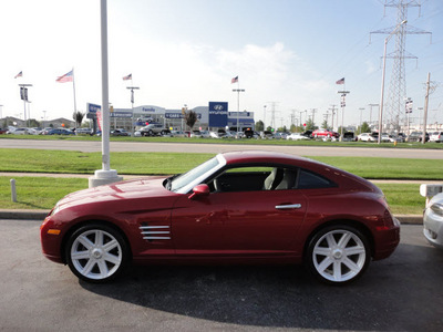 chrysler crossfire 2004 red coupe gasoline 6 cylinders sohc rear wheel drive automatic with overdrive 60462