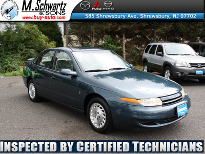 saturn l series 2002 blue sedan l100 gasoline 4 cylinders front wheel drive automatic 07702