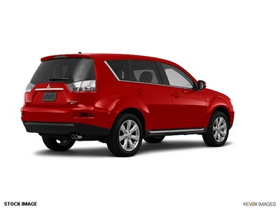 mitsubishi outlander 2012 dk  red suv es gasoline 4 cylinders front wheel drive automatic 44060