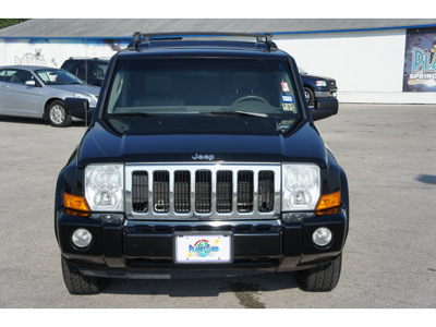 jeep commander 2007 black suv sport flex fuel 8 cylinders 4 wheel drive automatic 77388