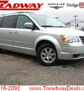 chrysler town and country 2008 silver van touring gasoline 6 cylinders front wheel drive automatic 45840