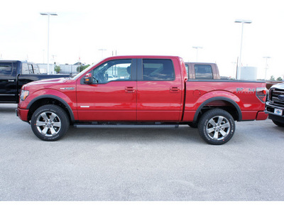 ford f 150 2011 red fx4 gasoline 6 cylinders 4 wheel drive automatic 77388