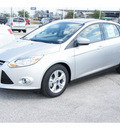 ford focus 2012 silver sedan se gasoline 4 cylinders front wheel drive automatic 77388