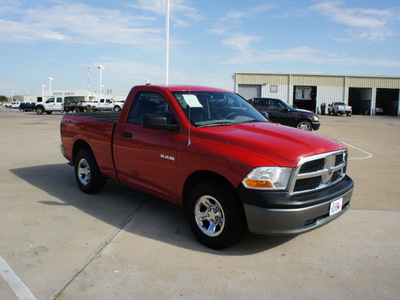 dodge ram pickup 1500 2009 dk  red st gasoline 6 cylinders 2 wheel drive automatic 76108