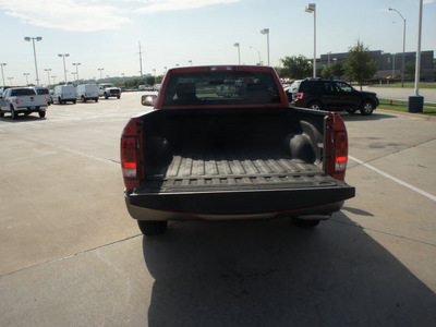 dodge ram pickup 1500 2009 dk  red st gasoline 6 cylinders 2 wheel drive automatic 76108