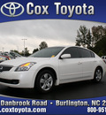 nissan altima 2008 white sedan 2 5 s gasoline 4 cylinders front wheel drive automatic 27215