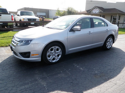 ford fusion 2010 silver sedan se gasoline 4 cylinders front wheel drive automatic 14224