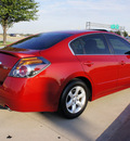 nissan altima 2009 dk  red sedan 2 5 s gasoline 4 cylinders front wheel drive automatic 76018